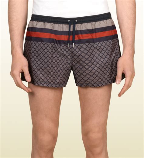 gucci swim shorts mens|Gucci shorts men's cheap.